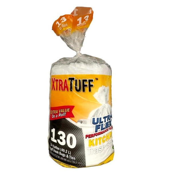 130 CT 13 GALLON TRASH BAGS